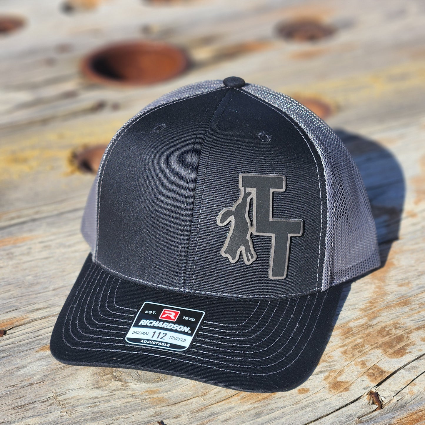 TT Hat - Richardson 112 - Black n Grey