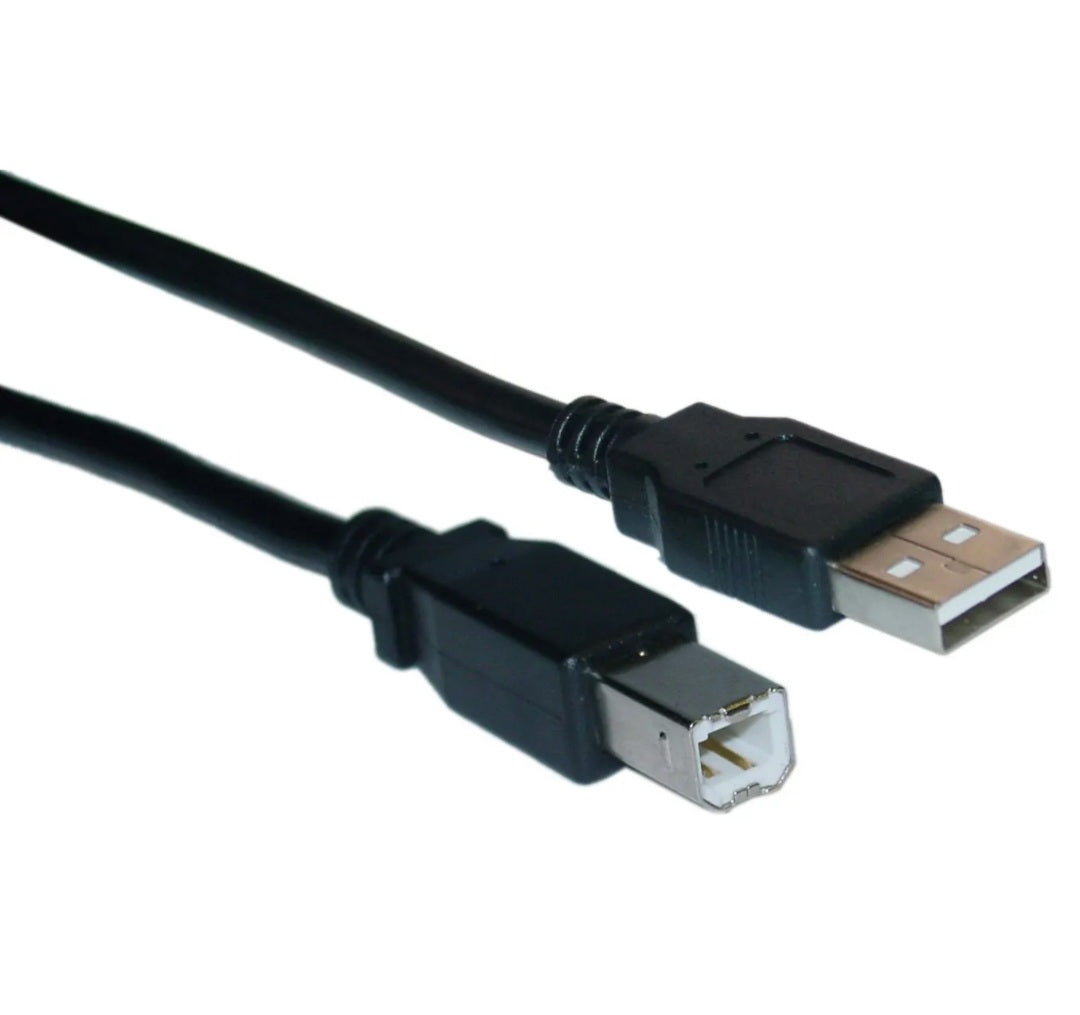 USB 2.0 A Male to B Male Cable