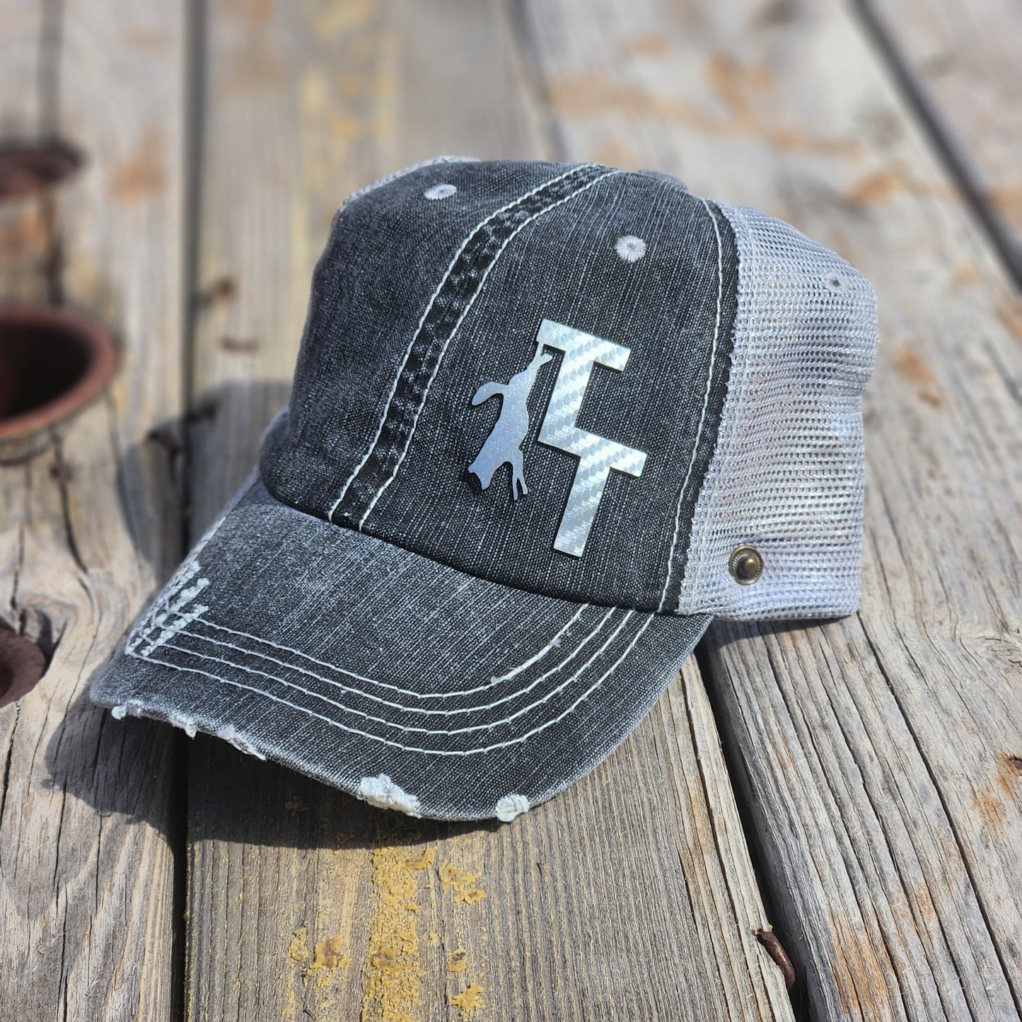 TT Hat - Women's Black Denim