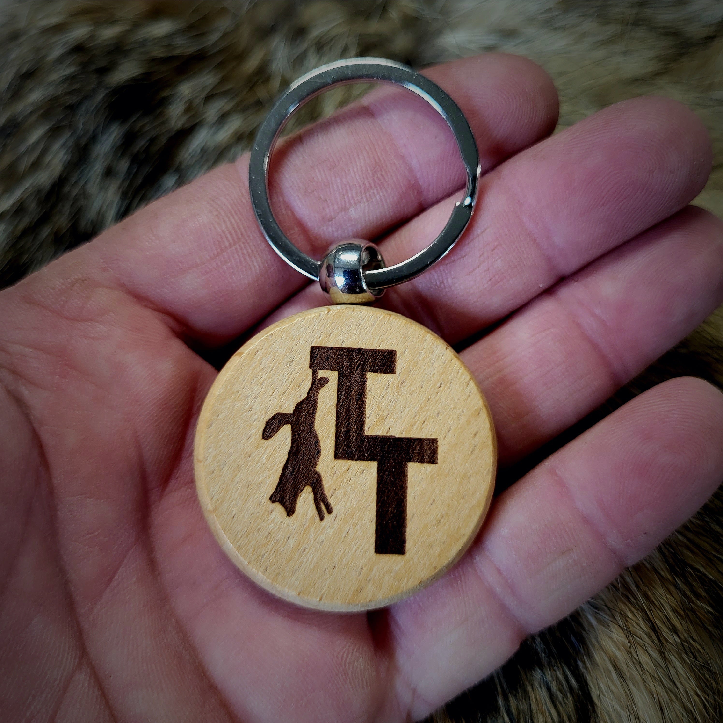 TT Wood Keychain – Predator University