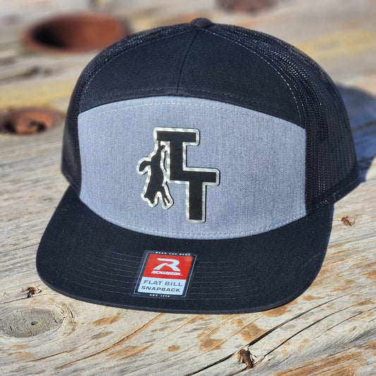 TT Flat Bill - Richardson 168 - Silver n Black