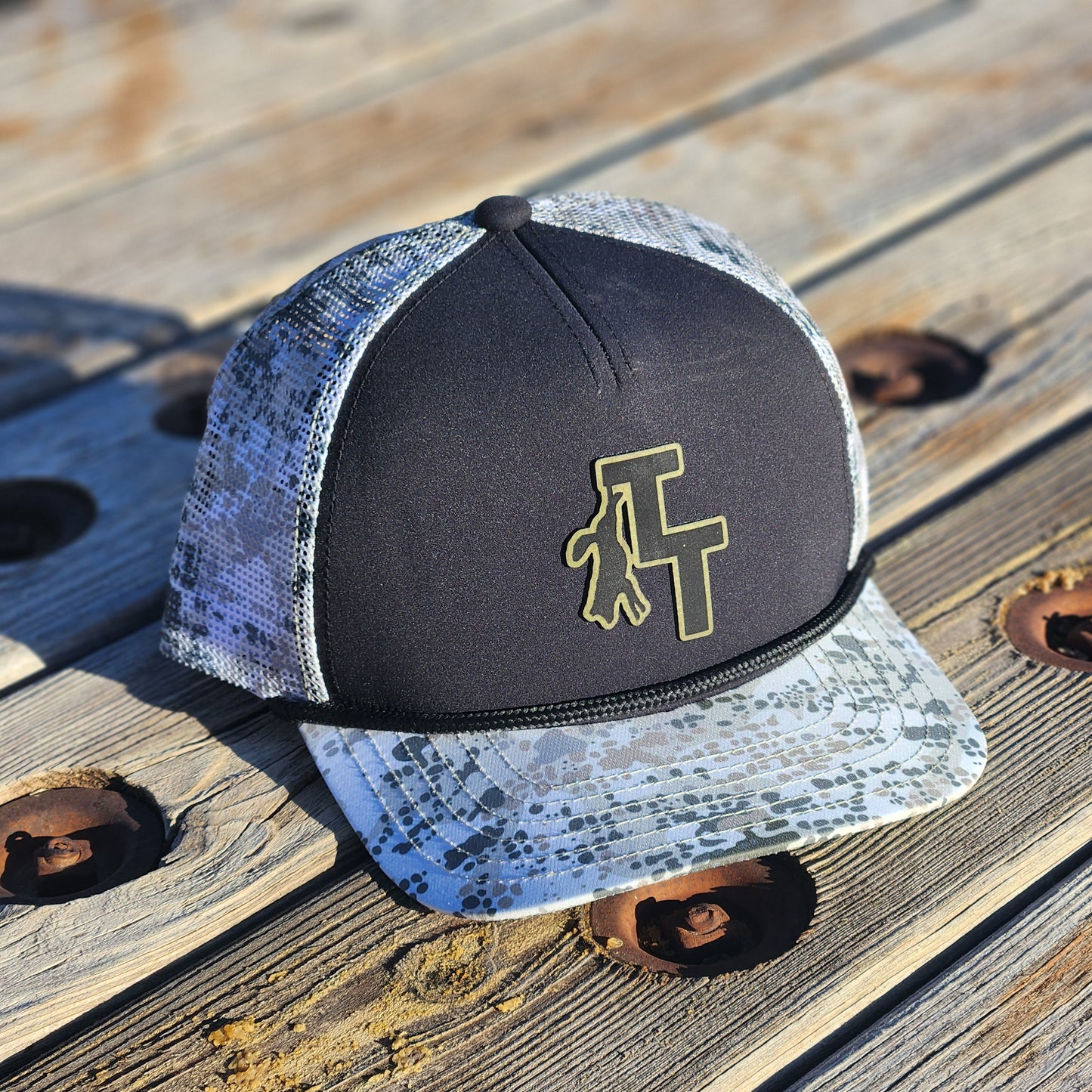 TT Hat - SB 5-Panel - Black Front