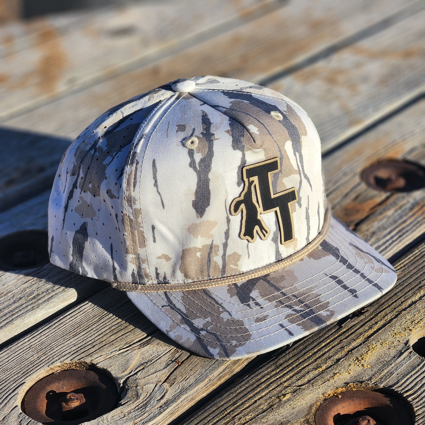 TT Hat - SB 5-Panel Perforated - Driftwood