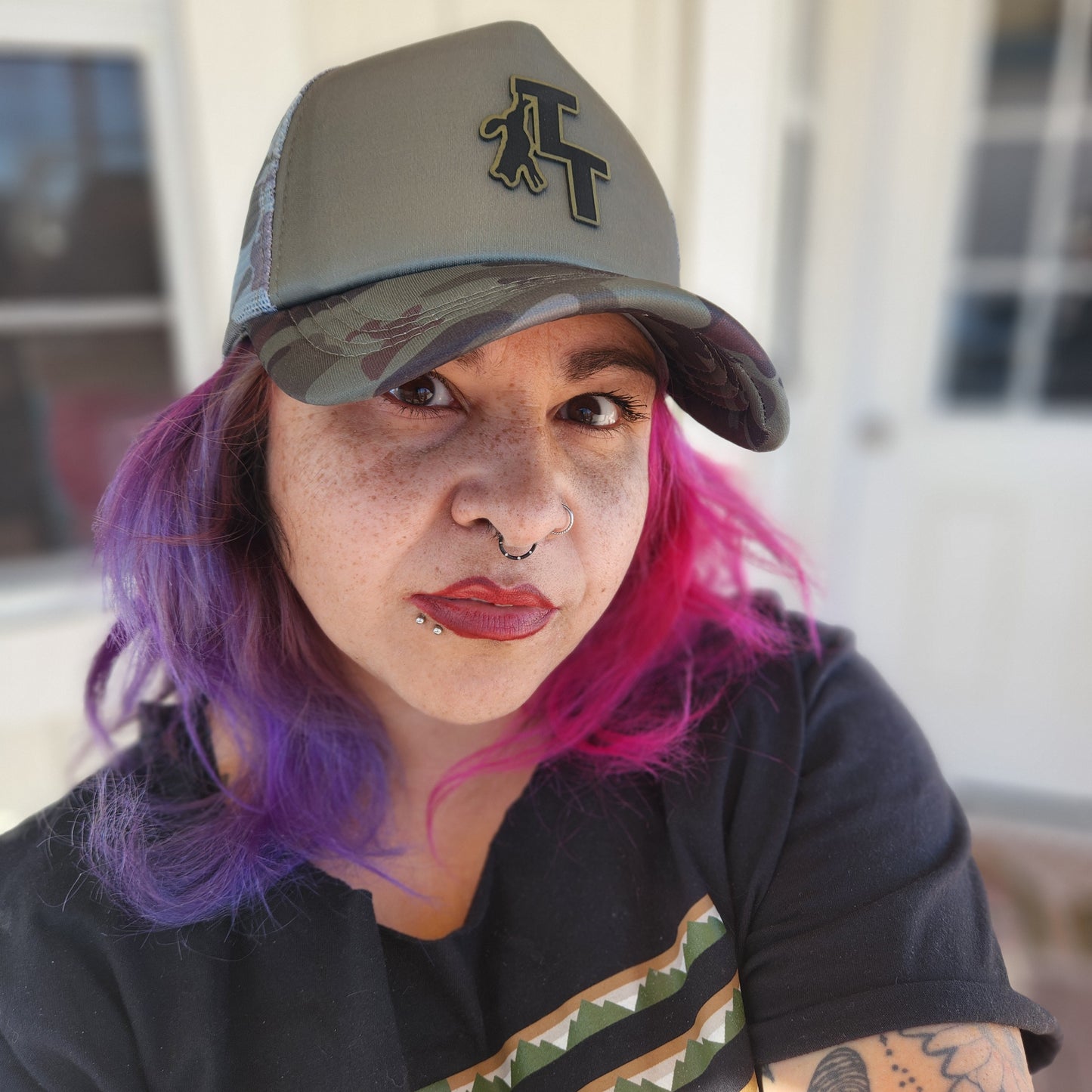 TT Hat - Women's Trucker - Camo