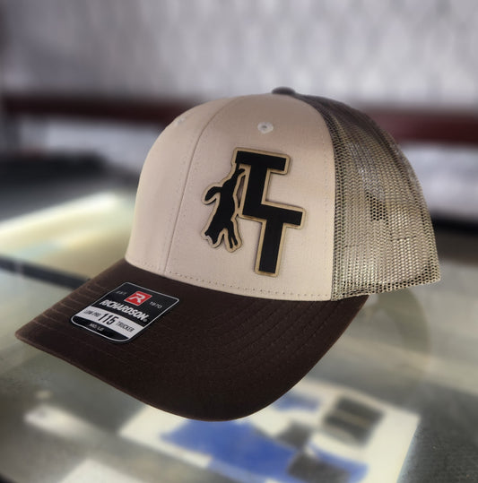 TT Hat - Richardson 115 - Chocolate - Sage - Creme