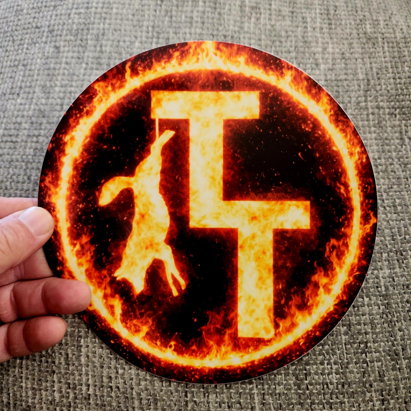 TT Flame Truck Sticker