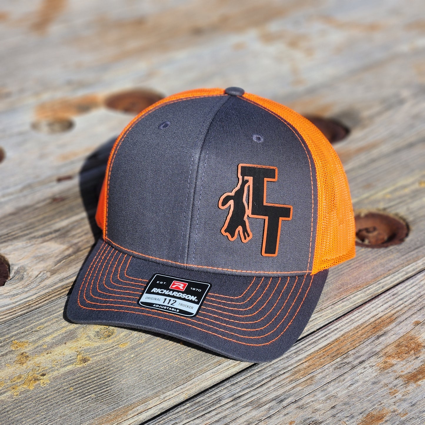 TT Hat - Richardson 112 - Grey n Orange
